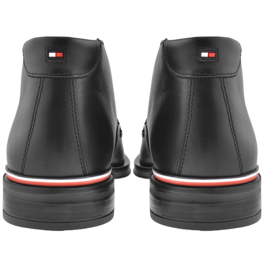 Tommy Hilfiger Classic Leather Boots Black Mainline Menswear